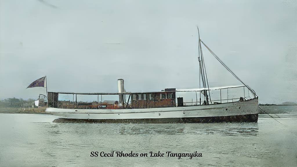 SS Cecil Rhodes on Lake Tanganyika