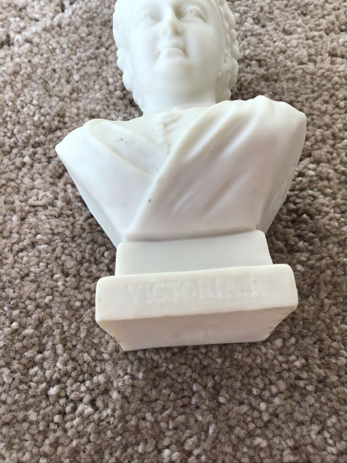 Queen Victoria WH Goss Parian Bust 1886.